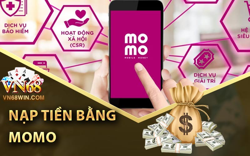 Nạp tiền bằng Momo