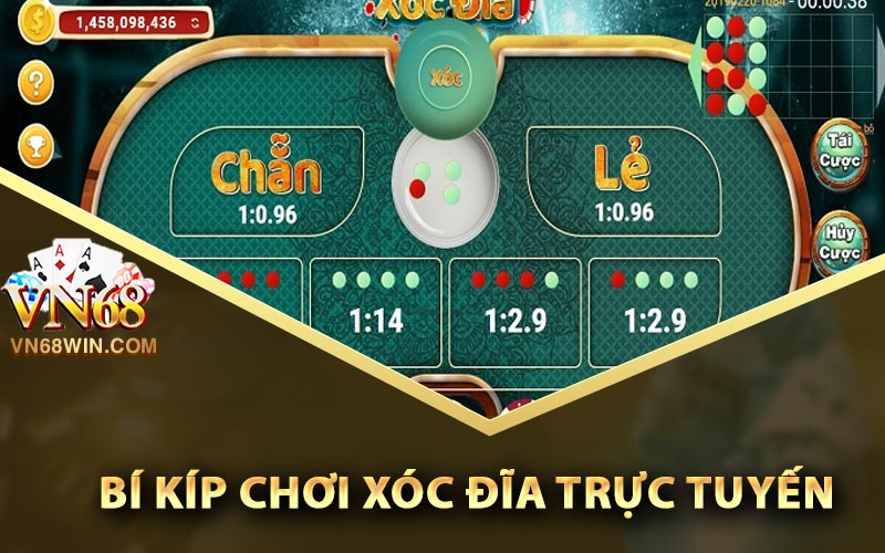 Bí kíp chơi xóc đĩa trực tuyến