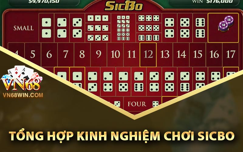 Tổng hợp kinh nghiệm chơi Sicbo