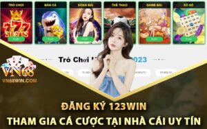 Tham Gia Cá Cược Tại Nhà Cái 123Win