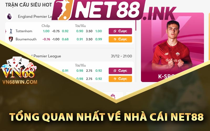Tổng quan nhất về nhà cái Net88