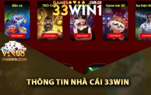 Thông tin nhà cái 33Win