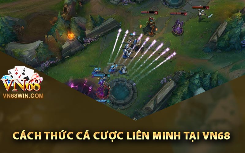 Cách thức cá cược liên minh tại Vn68